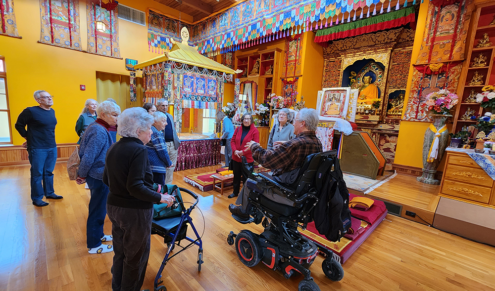 Kendal at Ithaca residents visit religious site